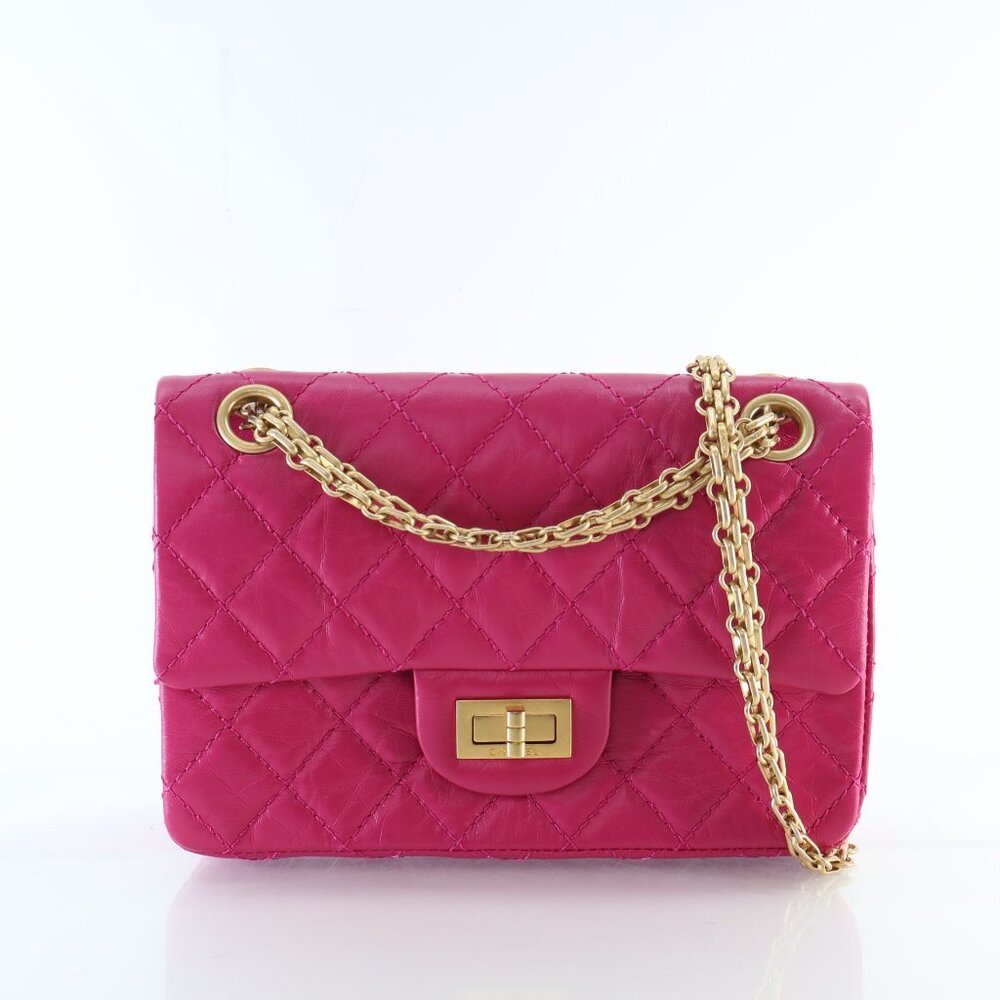 Chanel Mini Aged Calfskin Reissue 2.55 Flap Bag 224